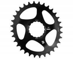 Зірка RACE FACE CINCH, Direct Mount, Овальна, 32T, 10-12 ск (BLK) Чорна (Алюмінієва)
