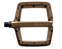 Педалі RACE FACE TURBINE AM 2026, Алюмінієві, (KASH MONEY) Золотисті