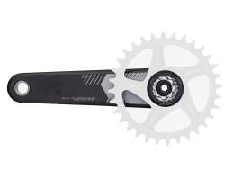 Шатун RACE FACE ERA, 160 мм, CINCH, 136 мм вісь, Direct Mount (Чорний Алюмінієвий)