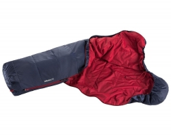 Спальник DEUTER Dreamlite L (колір Navy-Cranberry) подовжений, лівий зіпер