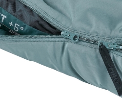 Спальник DEUTER Orbit +5° L (цвет Shale-Ink) синтетический, удлиненный, левый