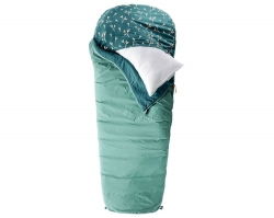 Спальник DEUTER Overnite (jade-deepsea, левый) одеяло, синтетический, комфорт +13°C
