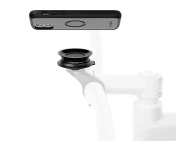 Кріплення Телефона в Кріплення Велокомп'ютера Типу Garmin Fidlock VACUUM Turn Base (Чорний)