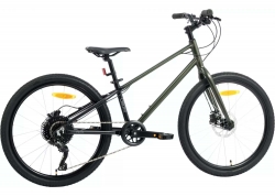 Велосипед 24 PRIDE GLIDER 4.2 (2026) Black-Black