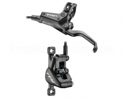 Дискові передні гідравлічні гальма TRP DHR EVO X M9020 2 поршня, 1900мм, чорний