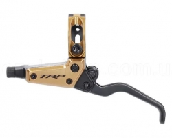 Дискові передні гідравлічні гальма TRP DHR EVO X M9020 2 поршня, 1900мм, золотистий