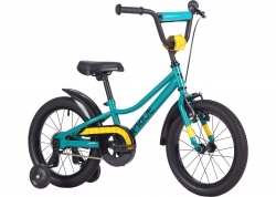 Велосипед 16 Pride FLASH 16 restock (2025) бірюзовий