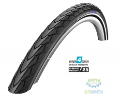 Покришка 28X1.35 (35-622) Schwalbe Marathon Racer Hs429 Raceguard B/B-Sk+RT  Spc 67 EPI