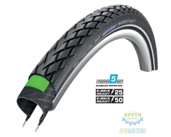 Покришка 26X1.25 (32X559) Schwalbe Marathon Hs420 Green Guard B+RT  Ec 67 EPI