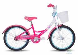 Велосипед 20 Pride Sandy Білий/лайм/бірюзовий 2018