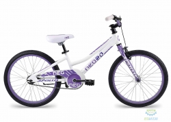 Велосипед 20 Apollo Neo girls 2017 Gloss White/Gloss Dark Pink