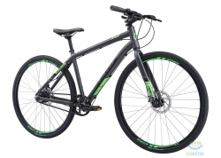 Велосипед 28 Apollo TRACE 45 рама - L matte charcoal/matte black/matte neon green ремнева передача