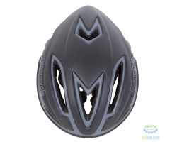 шолом Green Cycle Jet розмір L для шосе/триатлона і гонок з роздільним стартом чорно-Сірий матовий