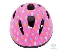 шлем детский Green Cycle Sweet размер 48-52см малиновый/Розовый лак