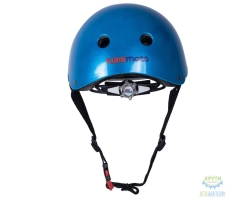 шолом дитячий Kiddimoto Metallic, розмір M 53-58см