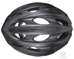 шолом Limar ROAD 555 розмір M 52-57см чорно-Сірий матовий