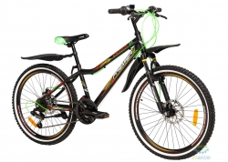 Велосипед 24 Premier Dragon Disc 13 Black 2018