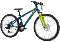 Велосипед 24 Apollo PANTHER gloss Blue / gloss Lime / gloss Green