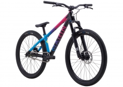 Велосипед 26 Marin Alcatraz Dirt Jump 2021 Gloss Magenta/Cyan/Hi-Vis Yellow/Black