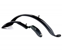 Комплект крил 24-28 SIMPLA Raptor SDS, Кріпленння заднього скобою, чорні