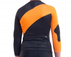 Джерсі Pride Kids, з довг. рукавом, утеплене, дитяче, чорно-помаранчеве, XXS (3-6 років 92см)