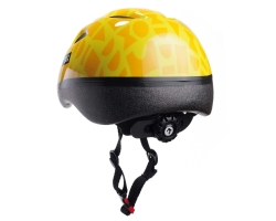 шолом дитячий Green Cycle FLASH розмір 50-54см жовтий лак