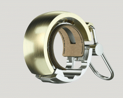 Дзвоник Knog Oi Luxe Small Brass