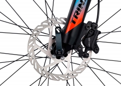 Велосипед Trinx 26 X1E рама - 17 2021 Matt-Black-Green-Blue