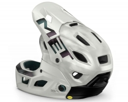 Шолом MET PARACHUTE MCR MIPS CE WHITE IRIDESCENT | MATT L (58-61)