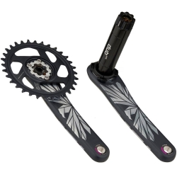Шатуни SRAM X01 Eagle 55mm Chainline DUB 12s 170 w Direct Mount 32T X-SYNC 2 Chainring Lunar Polar (DUB Cups/Bearings not included) C2