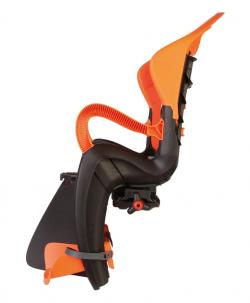 Сидіння задн. Bellelli Tiger Relax B-fix до 22кг, чорно-оранжеве з помаранчевою підкладкою