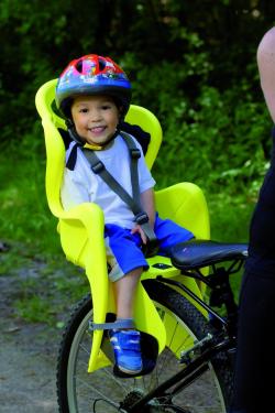 Сидіння задн. Bellelli Mr Fox Lux Standart B-fix темно-зелене з сірою підкладкою