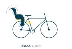 Сидіння задн. Bellelli Mr Fox Lux Relax B-fix сіре з сірою підкладкою