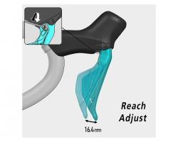 Гальмо гідравл диск для шосе Shimano R7170 105, заднє (права ручка, каліпер, гідролінія 1700мм)