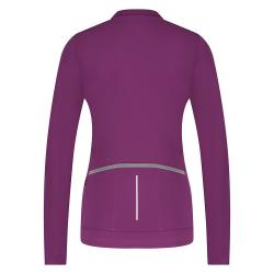 Велоджерсі жіноче Shimano Apice long sleeves утеплене, фіолетове, розм. XXS