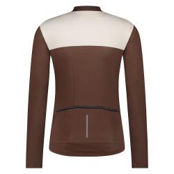 Велоджерсі Shimano Apice long sleeves, коричневе, розм. M