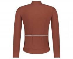 Велоджерсі Shimano Stile long sleeves утеплене, коричневе, розм. L