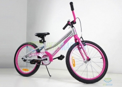 Велосипед 20 Apollo Neo girls розовый/белый