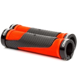 Ручки руля ONRIDE DualGrip. Чорний/Червоний