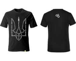 Футболка ONRIDE Тризуб чоловіча чорний S