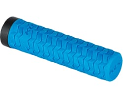 Ручки на руль с одним замком KLS Poison LockOn голубой