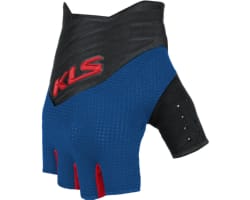 Рукавички короткий палець KLS Cutout синій M