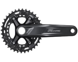 Шатуни Shimano FC-M4100-2 DEORE, інтегрована вісь, 175мм 36x26 10-шв. CL-48.8мм без каретки