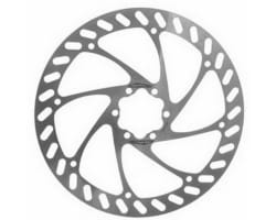 Ротор Alligator Pizza 160 мм під 6 болтів сріблястий