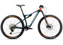 Велосипед Orbea Oiz 27 H20 S Blue-Orange 2020