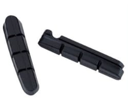 Картриджи Alligator для колодок для алюминиевых ободов черные.