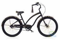 Велосипед 26 Electra Glam Punk 3i Ladies Matte Black