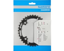 Зірка шатунів Shimano FC-M590 DEORE, 36зуб. чорн, 9-швидк