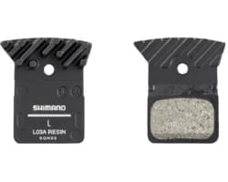 Гальмівні колодки Shimano L03A+радіатор, полімер/resin