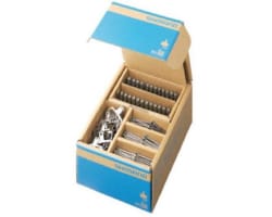 Гальмівні колодки Shimano L03A+радіатор, полімер/resin =25пар